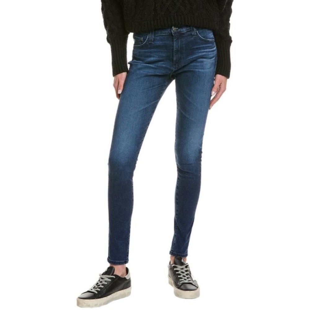 Ag Jeans Womens  Farrah 3 Year Highrise High-Rise Skinny Jean, Blue 24 00